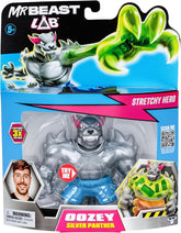 MrBeast Lab Stretchy Hero Silver Panther 24771 - Colorland Toys
